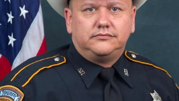 Harris County Sheriff's Deputy Darren Goforth is seen in this undated handout photo.