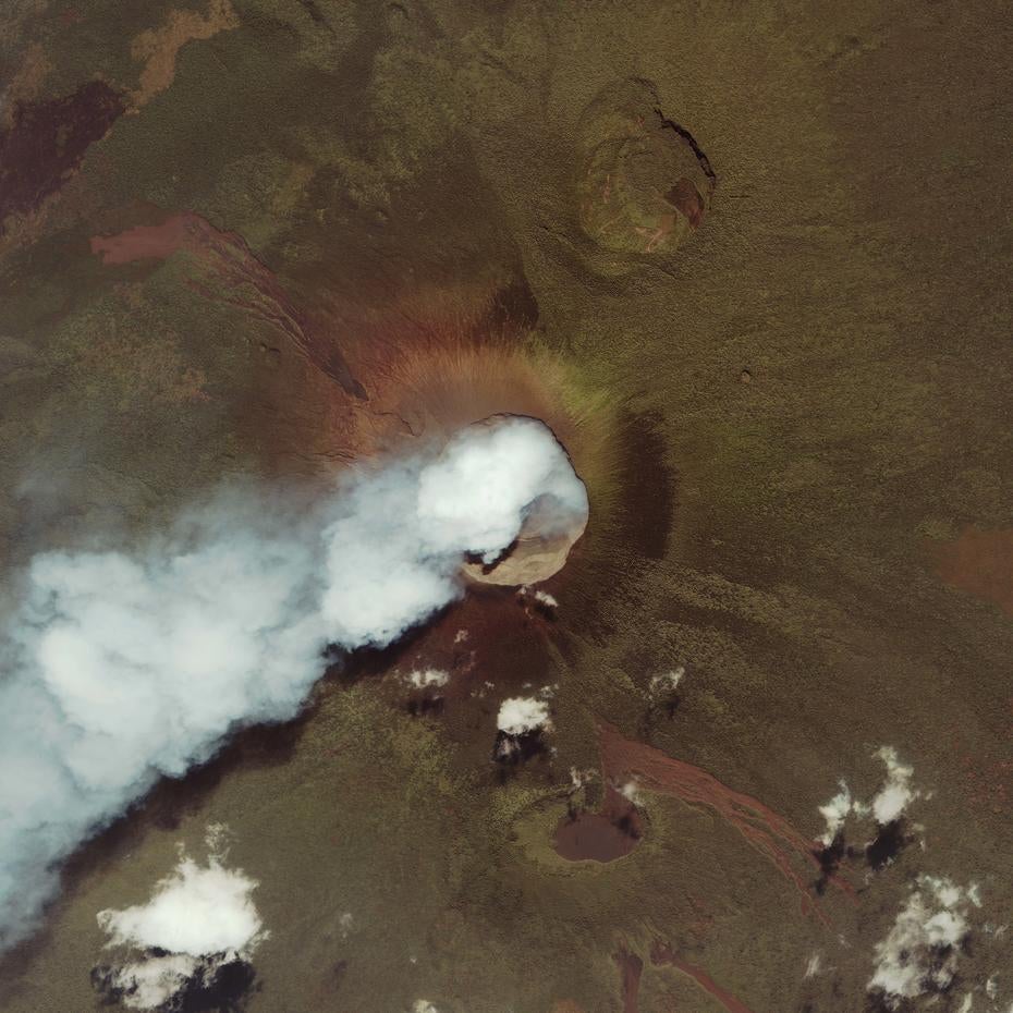 Cleveland volcano - Volcanic eruptions seen from space - Pictures - CBS