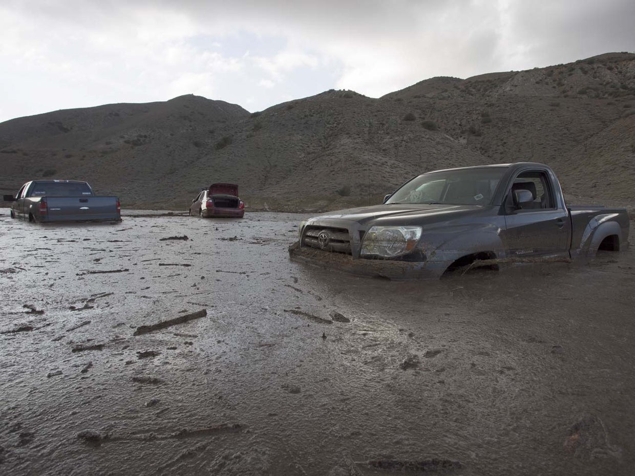 California mudslide Homeowners take stock amid muddy mess CBS News
