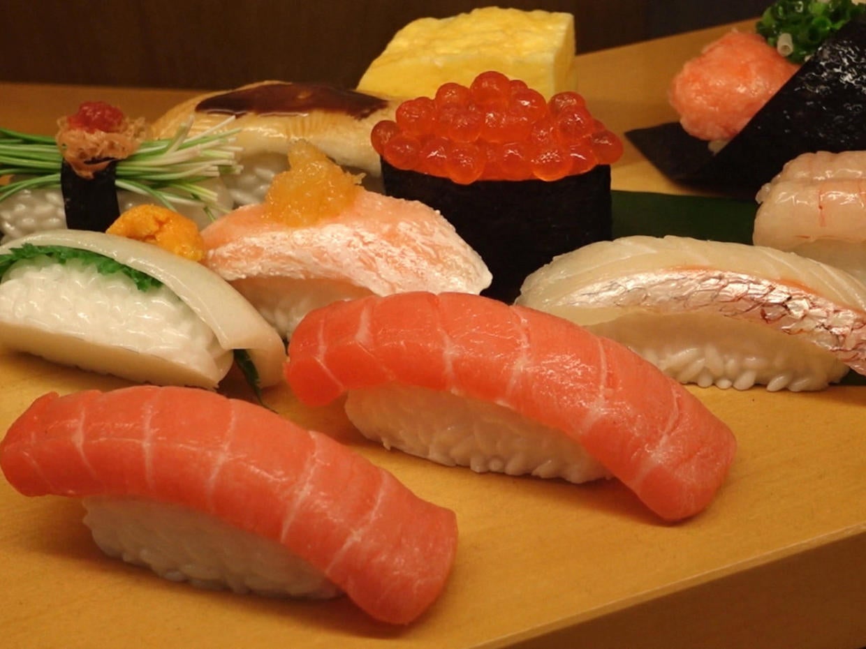 Culinary art Japan's fascinating plastic food CBS News