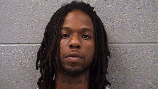 Corey Morgan is seen in a booking photo.