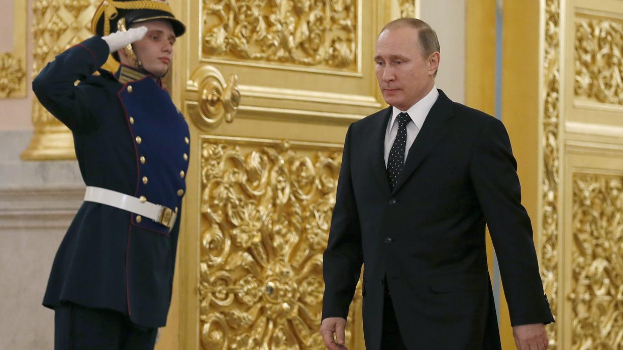 Russia Leader Vladimir Putin And Cronies May Have Gunslingers Gait