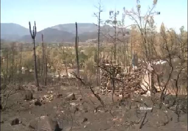 valley fire devastation 