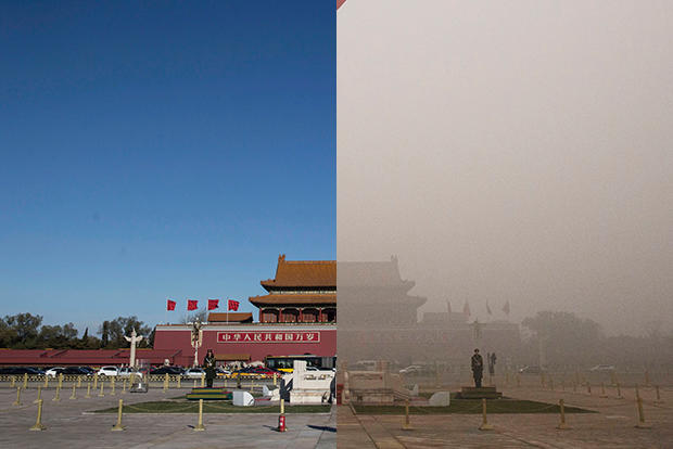 Beijing Pollution Through A Lens Darkly Cbs News 0317