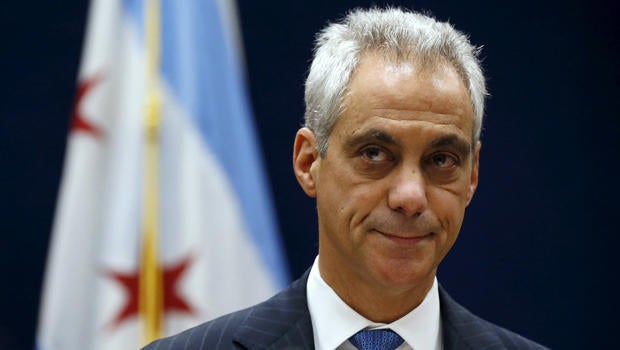 Chicago Mayor Rahm Emanuel listens to remarks at a news conference in Chicago, Illinois, Dec. 7, 2015.