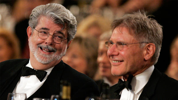 George Lucas &amp; Harrison Ford 