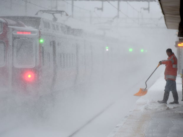Massive blizzard buries East Coast CBS News