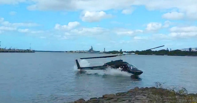 Watch Helicopter crashes in Hawaii CBS News