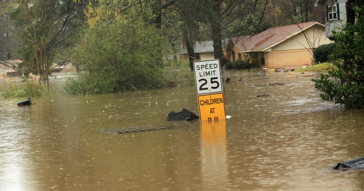 Heavy Storms Trigger Severe Flooding In Louisiana - CBS News