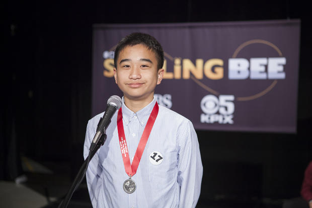 17 - William Xu, Campbell Middle School - 2016 CBS Bay Area Spelling Bee 