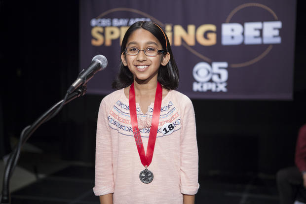 18 - Anisha Rao, Kolb Elementary School - 2016 CBS Bay Area Spelling Bee 