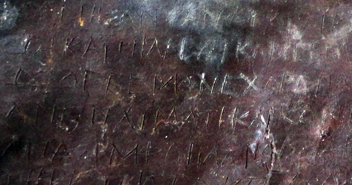 Eritia (cadiz) "Curse tablets" discovered in 2,400-year-old grave - CBS News