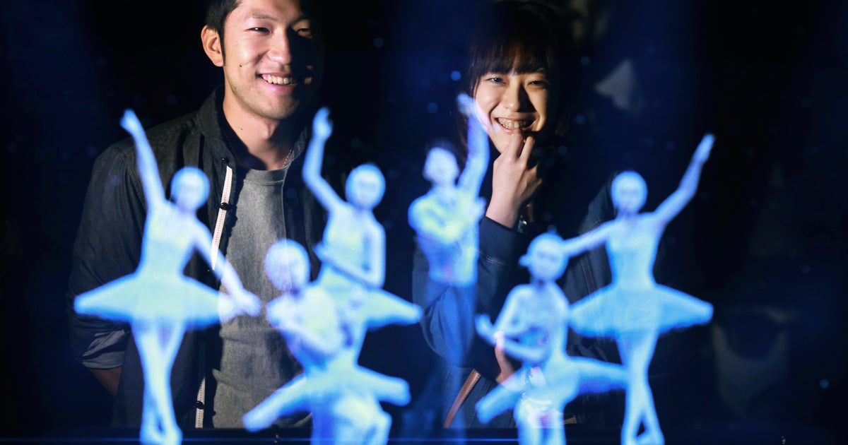 Hologram Dance Theater From wax figures to holograms CBS News