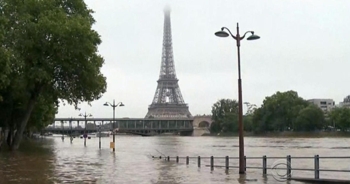 Floods in France force thousands from their homes CBS News