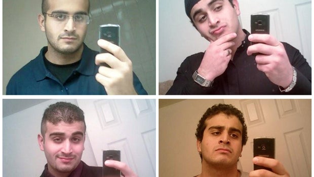 A combination of undated photos from his social media account show Omar Mateen, who Orlando Police have identified as the suspect in the mass shooting at the Pulse nightclub in Orlando, Florida.