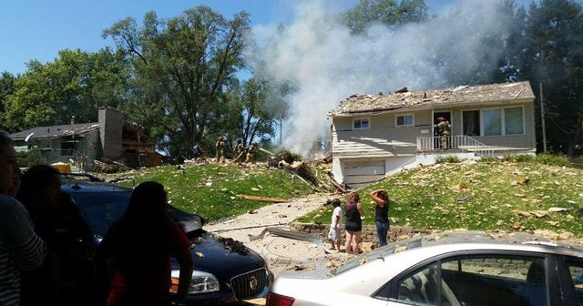 Officials 1 dead, 2 injured in house explosion in Omaha CBS News