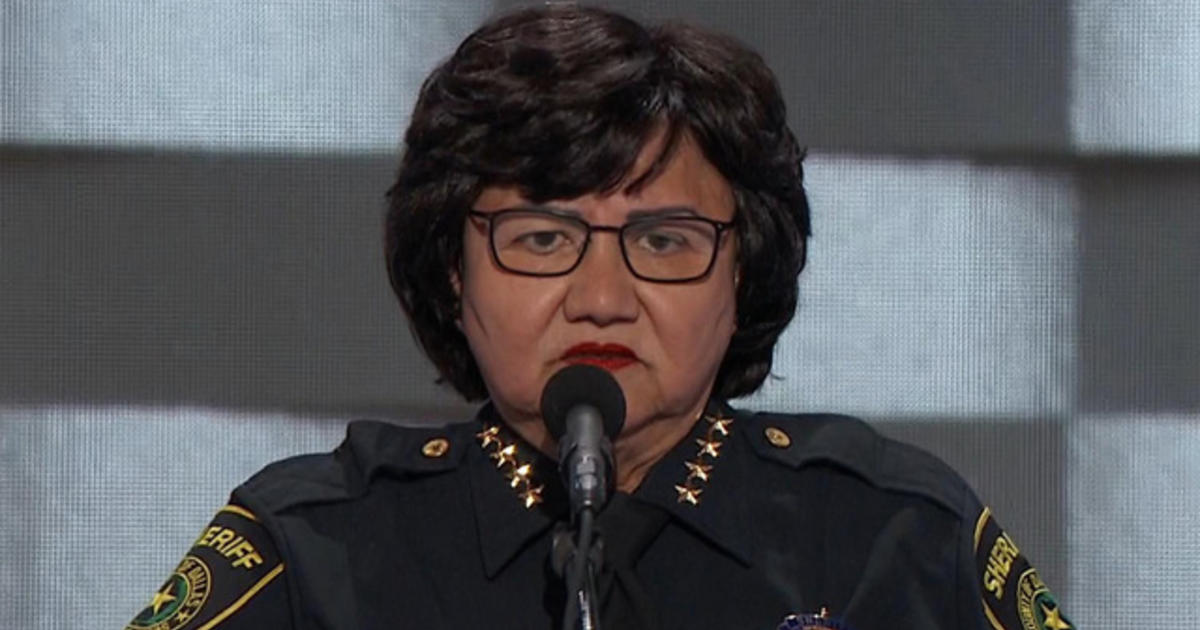 Youngest Lupe Porn - Sheriff Lupe Valdez speaks at the DNC - CBS News