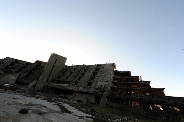 Hotel, 1984 Sarajevo Olympics - Abandoned Olympic venues ...