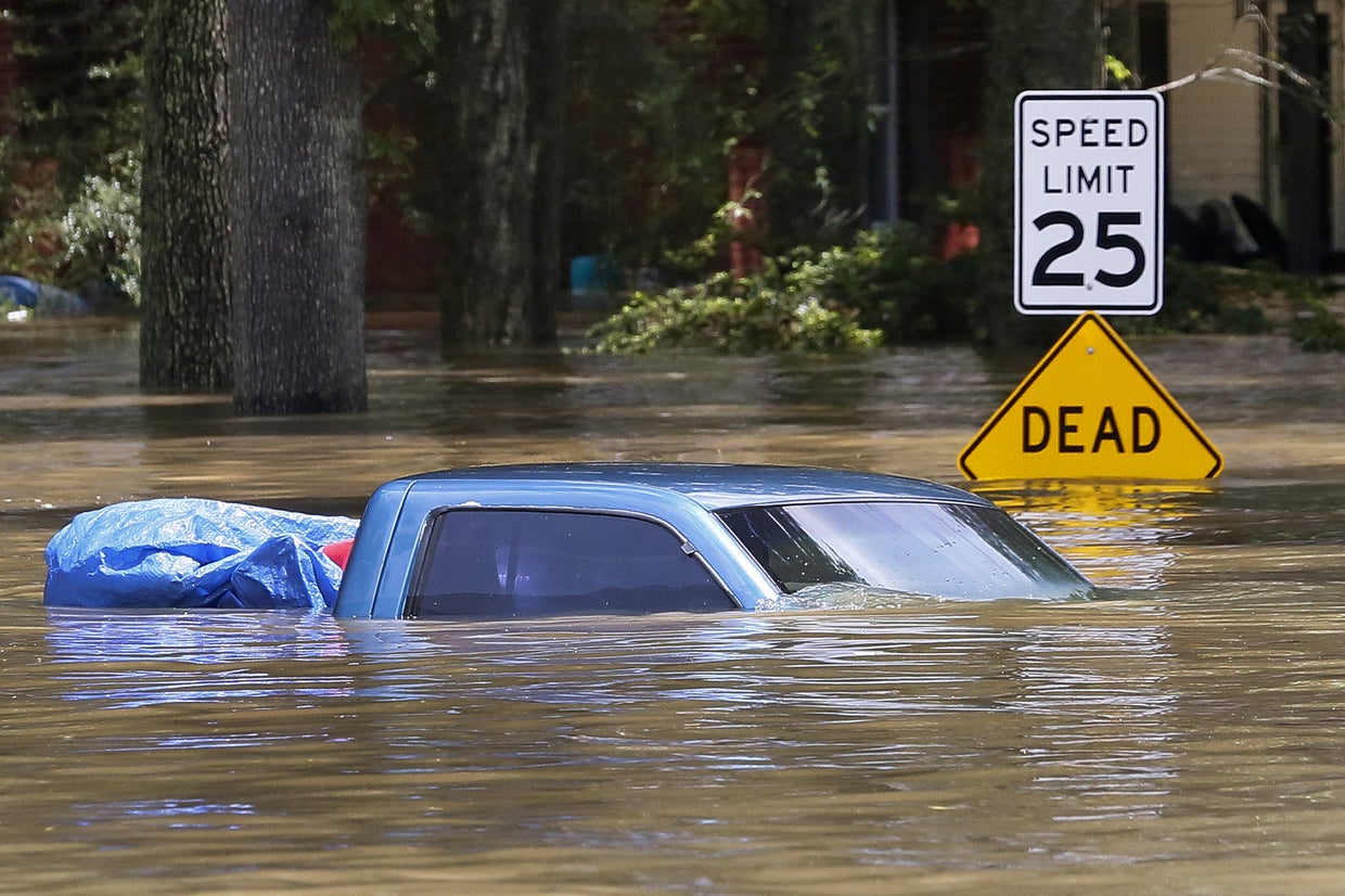 Deadly flooding in Louisiana CBS News