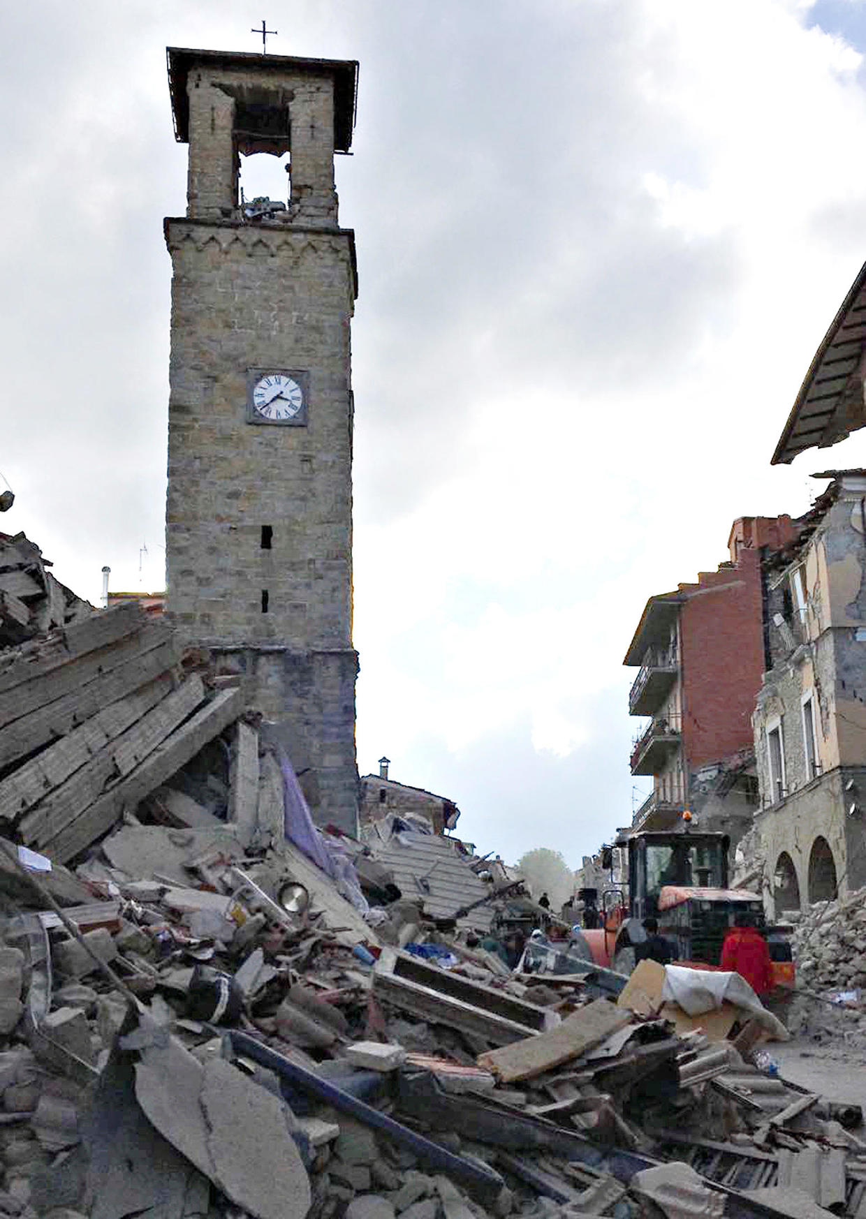 Powerful earthquake strikes central Italy killing dozens CBS News