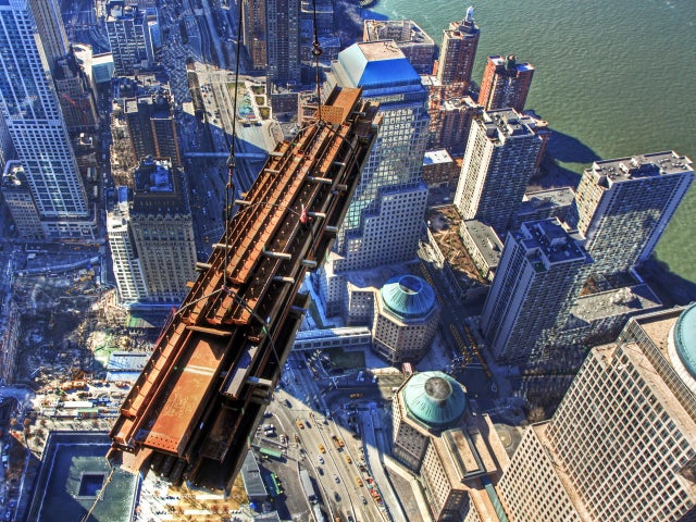 Steel One World Trade Center Cbs News