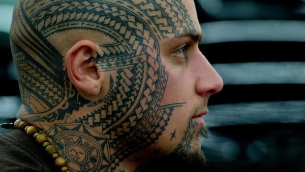 Shocking face tattoos 