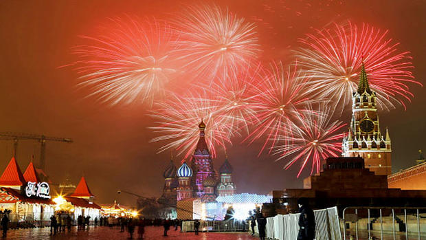 Moscow celebrates arrival of 2017 