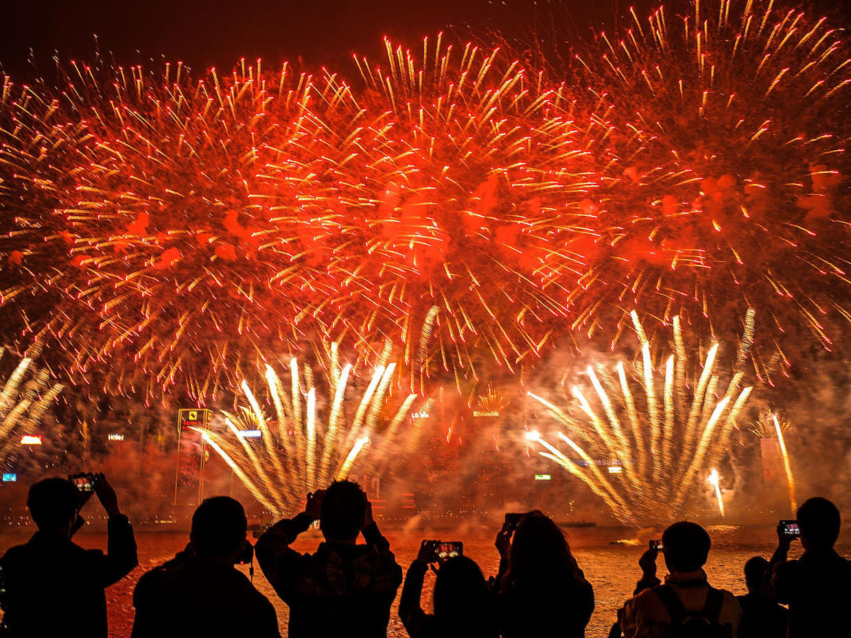 New Year celebrations around the world CBS News