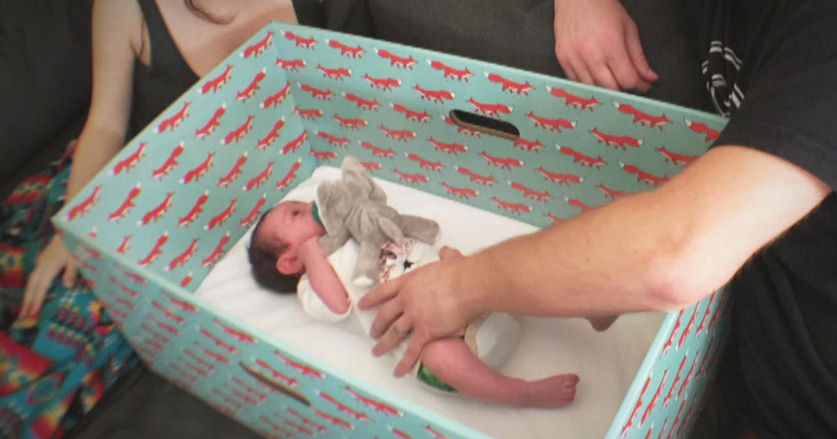 Baby Boxes New Jersey Promotes Cardboard Cribs To Protect Babies