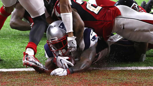 James White Winning Touchdown - Super Bowl LI - New England Patriots v Atlanta Falcons 