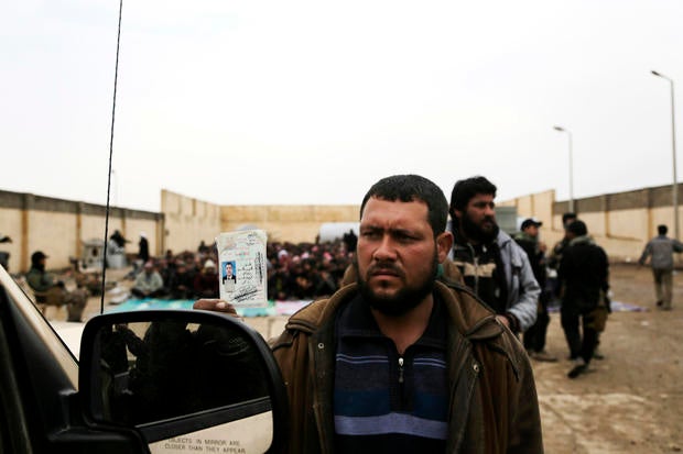 man flees mosul