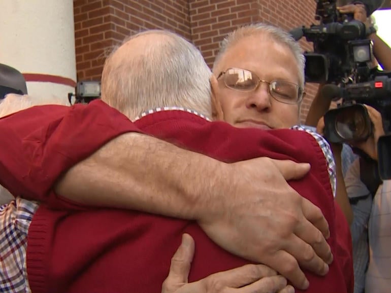 David Tempe after prison release