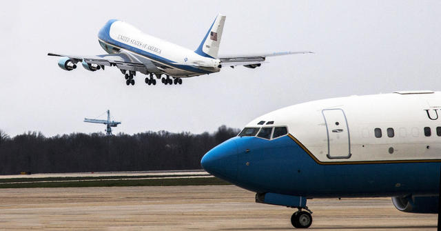 where is air force one right now