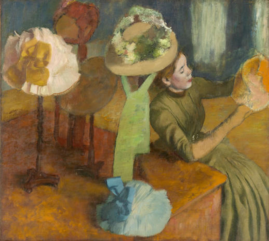 quot The Millinery Shop quot Hats in Impressionist art Pictures CBS News