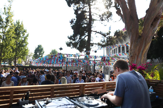 Floating Points at Woods Stage by Jesse Fulton for FYF Fest- verified david klein 