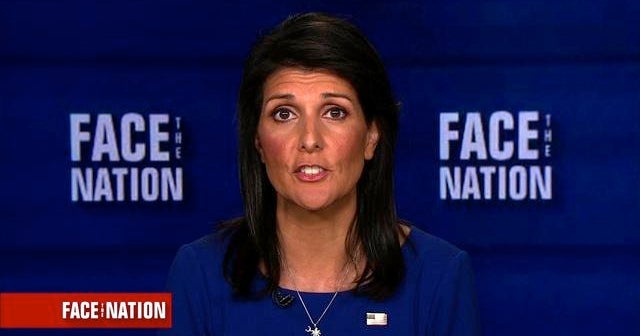 Nikki Haley on consequences for Russian meddling "Ask the president" CBS News