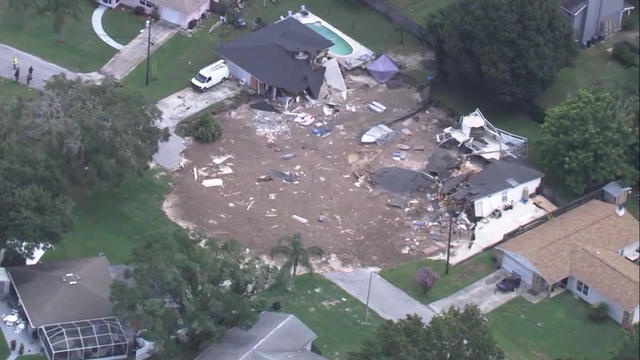 Giant Sinkholes Cbs News