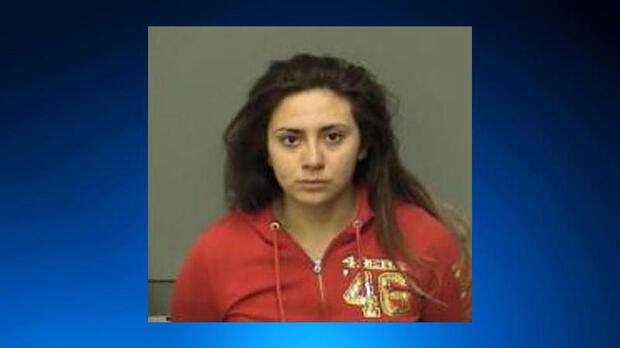 Obdulia Sanchez is seen in a police booking photo that CBS San Francisco station KPIX-TV obtained from the Merced County Sheriff's Office in California.