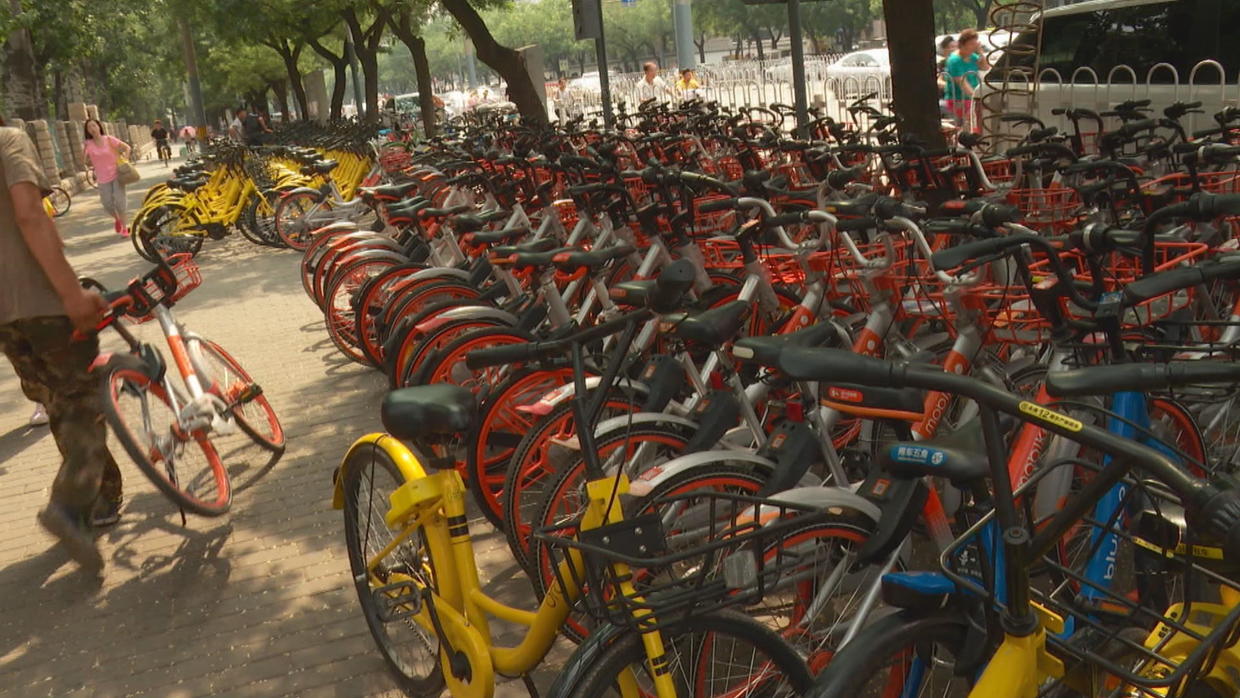 Inside China's Booming Sharing Economy - CBS News