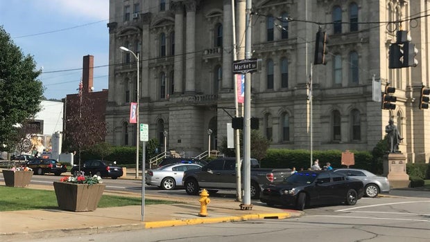 Suspect killed after shooting OH judge in front of courthouse Suspect killed after shooting OH judge in front of courthouse