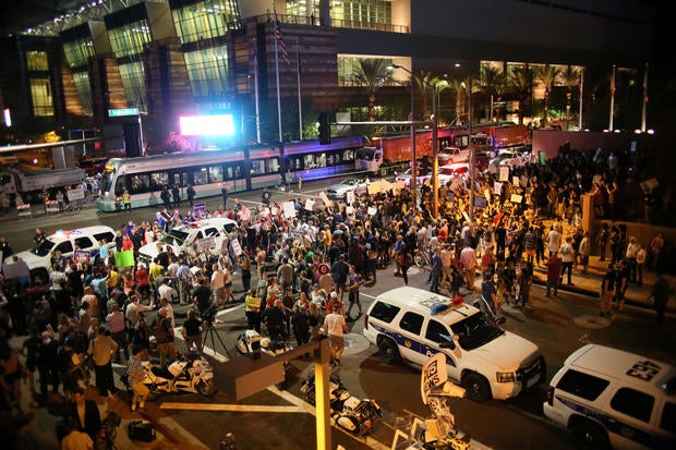 Pro-Trump supporters phoenix protest