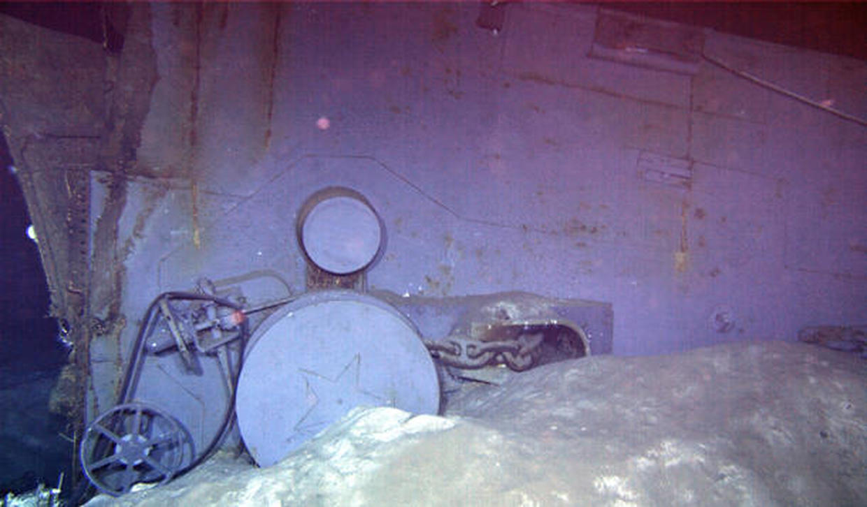 USS Indianapolis Wreckage Of USS Indianapolis Found Pictures CBS News   Indianapolis Wreck 4 610 