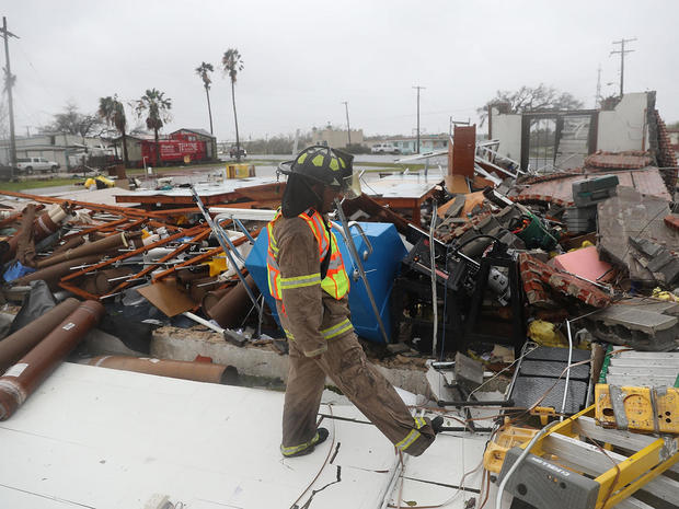 Hurricane Harvey Slams Into Texas Gulf Coast 