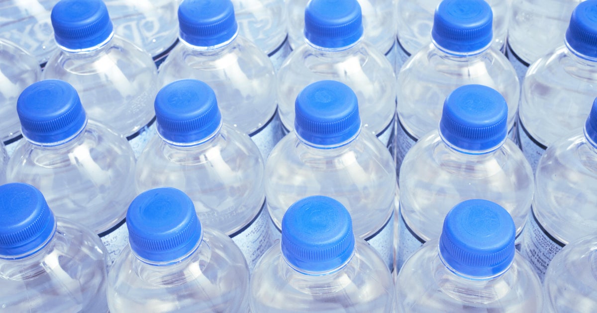Does your bottled water contain plastic? CBS News