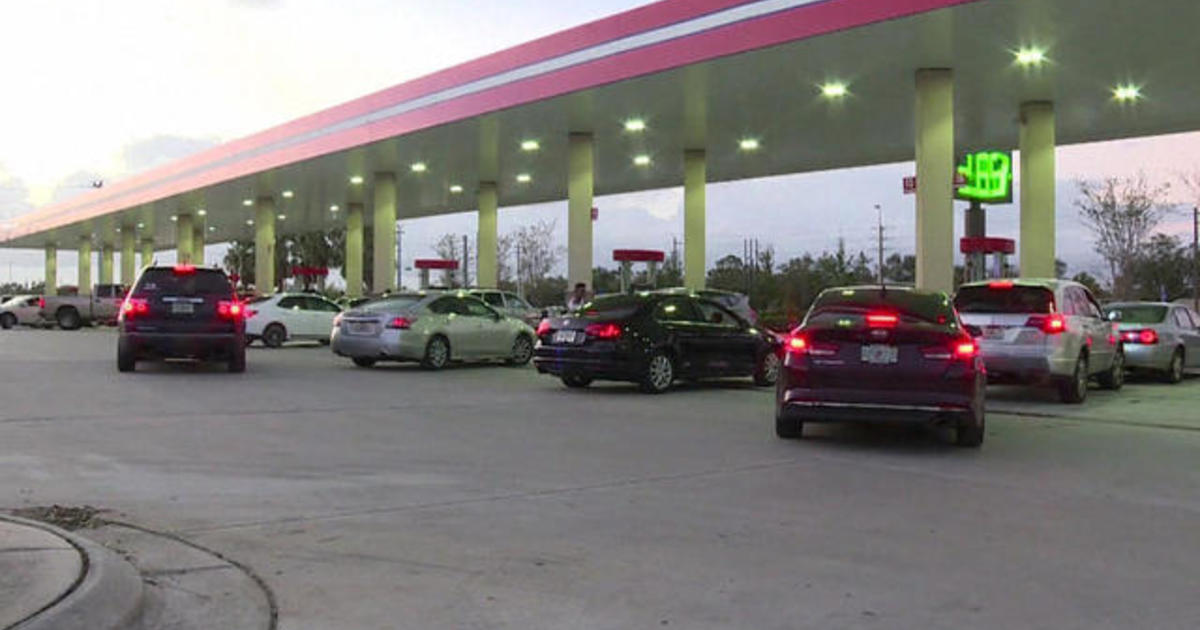 Floridians return home to gas shortages CBS News