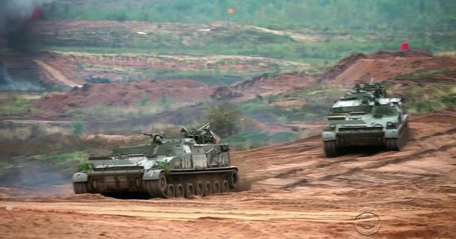 Russia military exercise sends message to the world