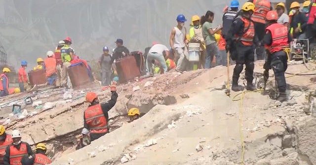 Dramatic rescues in Mexico after earthquake