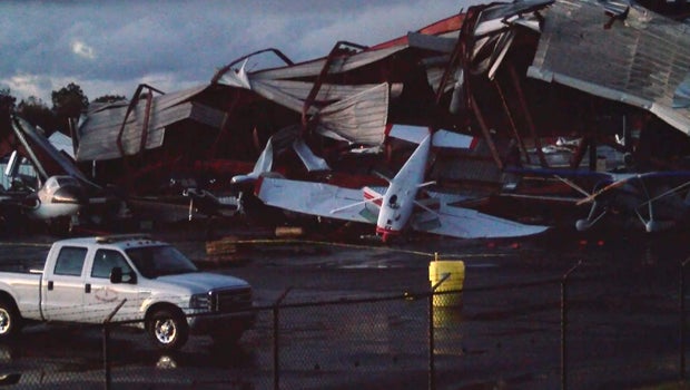 Officials say 2 tornadoes touched down in SC