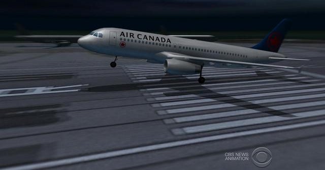 Air Canada jet failed to respond to orders to abort landing
