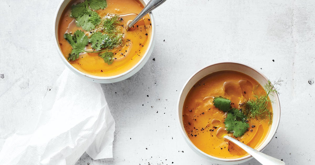 Recipe Butternut Squash Soup with Coriander + Lemon CBS News
